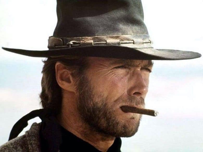Clint Eastwood Smoking