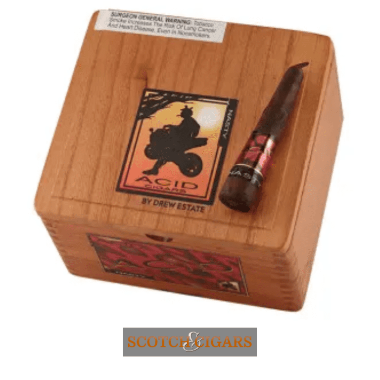 Acid Red Nasty Cigar Box