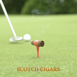 Golf Tee for Cigars