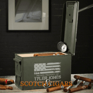 Personalized Ammo Box Humidor