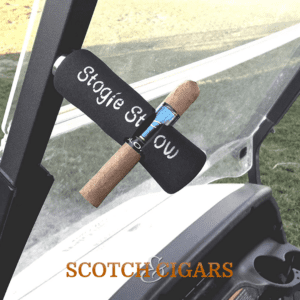 cigar holder in golf cart